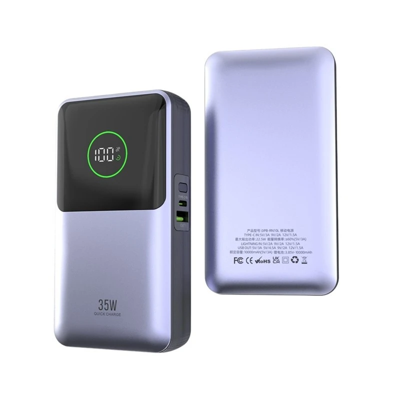 power bank with LED display