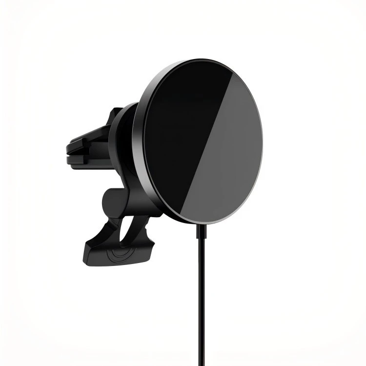 magnetic vent wireless charger and mount