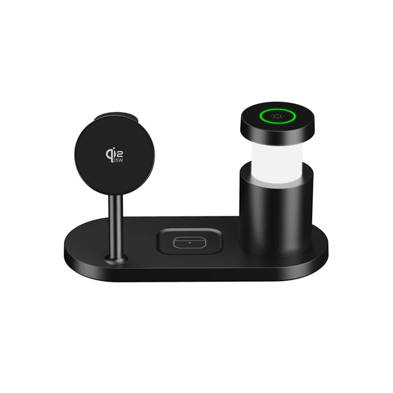 25W qi2.2 wireless charger with light