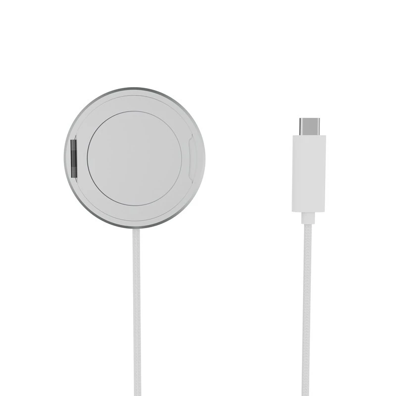 magnetic charging pad with foldable stand